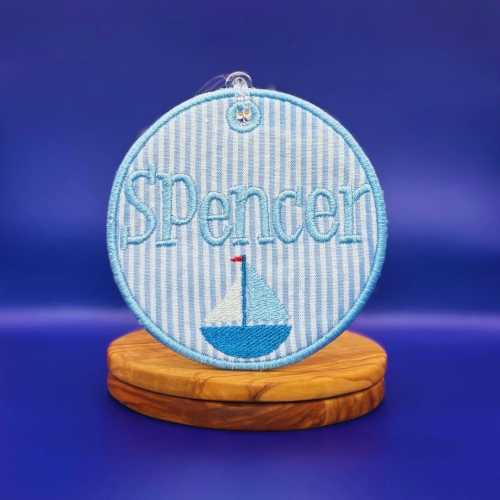 Personalized Diaper Bag Tag | Baby Shower Gift | Luggage Tag