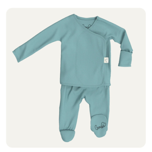 Footie - Ripple – Bonsie Skin to Skin Babywear