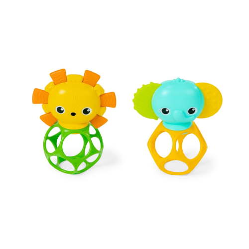 Bright Starts Oball Soother Pals Easy-Grasp Teether Toys, 2pk, 3 - 36 months - Walmart.ca