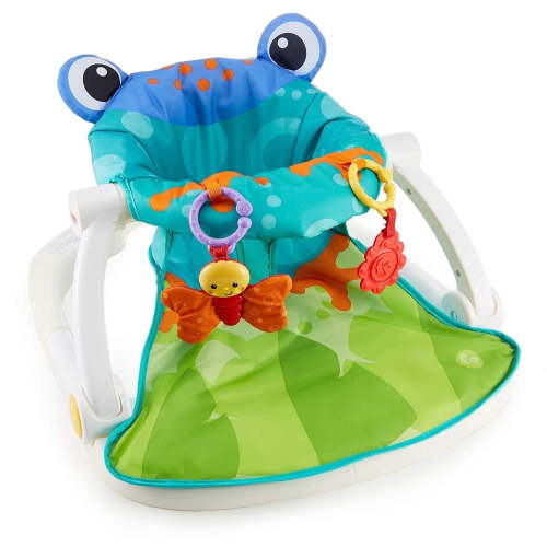 Fisher-Price, Sit-Me-Up Floor Seat, Multicolor, Soft Fabric