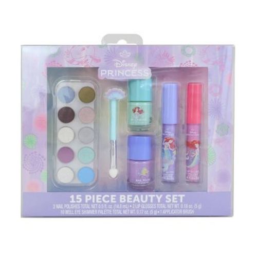 Disney Princess Little Mermaid Beauty Set in Tin - 15ct