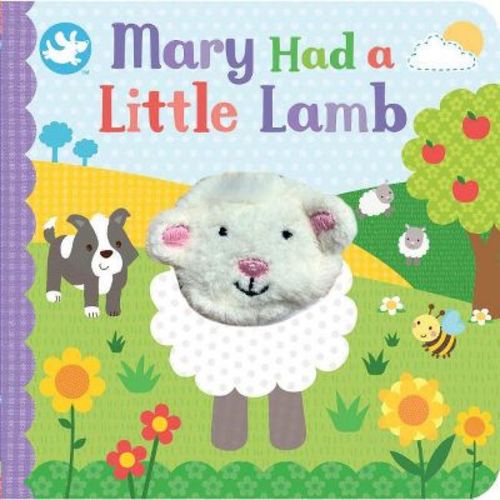 Mary Had a Little Lamb Puppet Book - by Cottage Door Press (Board Book)