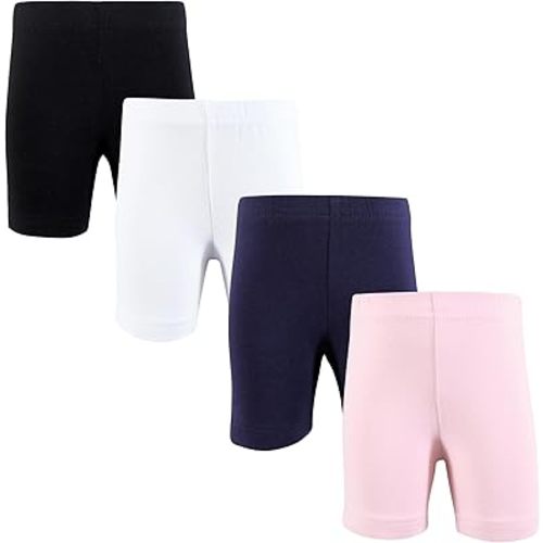 Hudson Baby Unisex Baby Shorts Bottoms 4-Pack