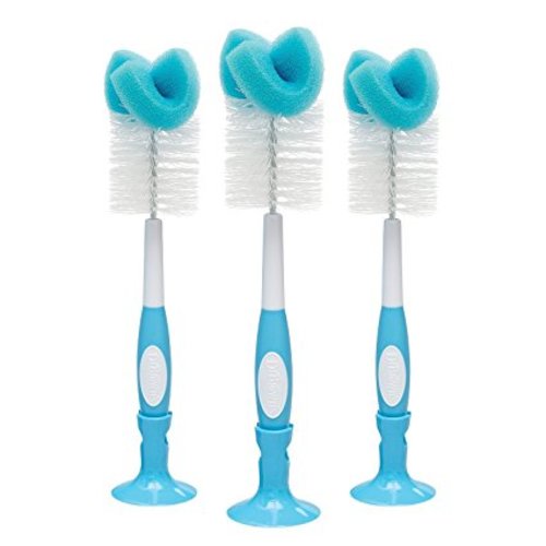 Dr. Brown's 3 Piece Bottle Brush - 3 Count - Blue