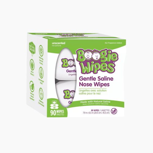 Boogie Boogie Wipes Saline Nose Wipes