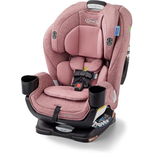 Graco Extend2Fit 3-in-1 Convertible Car Seat, 3 Modes – Rear Facing, Forward Facing Baby Car Seat and Highback Booster Seat, Adjustable Extension Panel for Extra Legroom, Talia