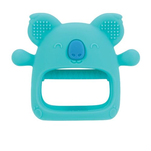Nuby Teething Mitten Toy with Wrist Grip Feature