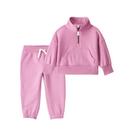 DayDream Fleece Quarter-Zip & Joggers Set, 12 months