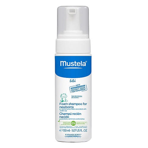Mustela Newborn Foam Shampoo - 5.1 Ounce