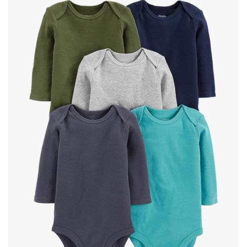 Simple Joys by Carter's Unisex Babies' Long-Sleeve Bodysuit