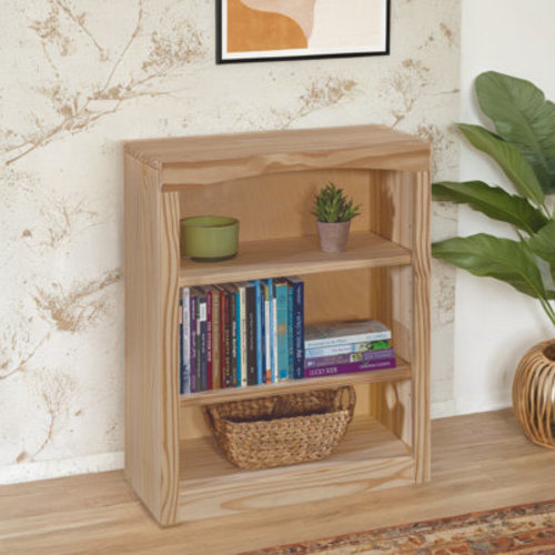 Ossy American Built Solid Wood Bookcase | Wayfair