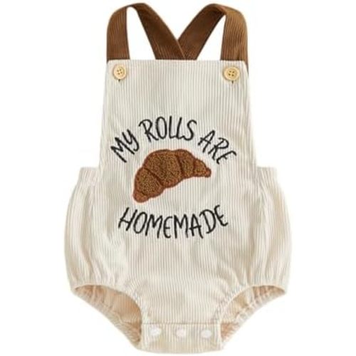 Kavousa Newborn Baby Boy Outfit Cute Infant Sleeveless Overall Romper