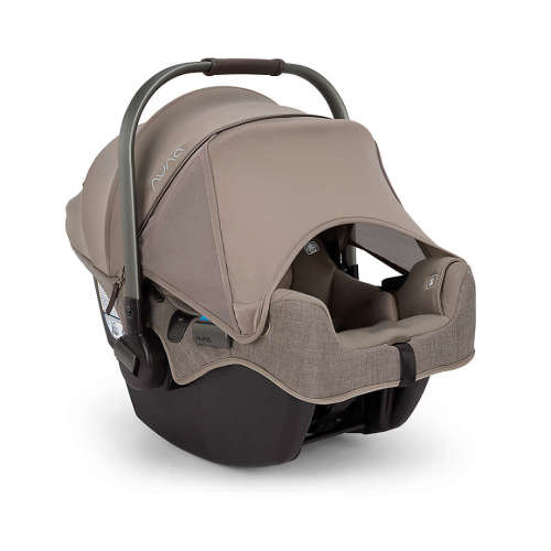 Nuna ® PIPA ™ rx Cedar Brown Reclining Infant Car Seat + PIPA RELX ™ Base