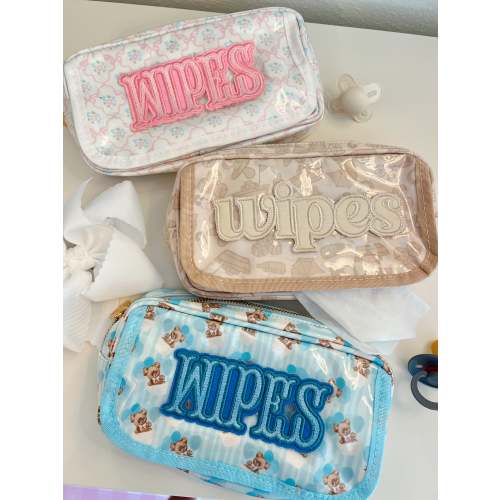 Wipes Pouch - Clear Coat Bag