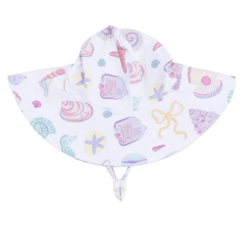 Angel Dear Wide Brim Sun Hat -Beach Days