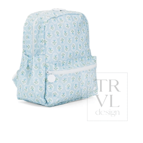 MINI BACKER - Petite Fleur Blue