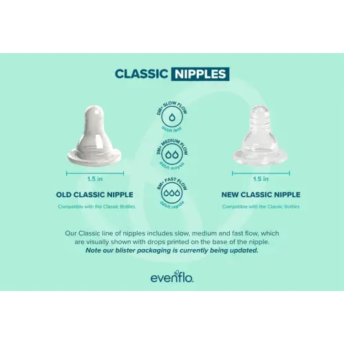 Evenflo 🍼 Classic Nipples – Evenflo Feeding