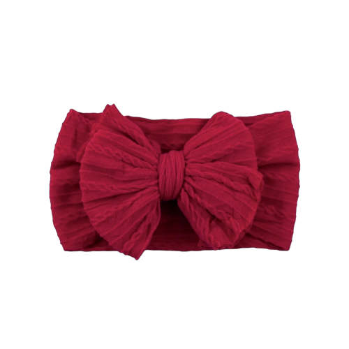 Cable Bow, Cranberry