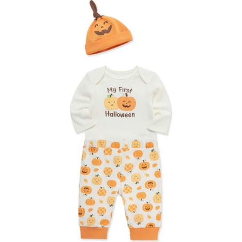 Kids' Halloween Bodysuit, Pants & Hat Set, 6M