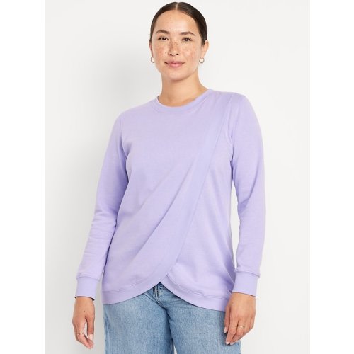 Maternity Cross-Front Nursing Tunic