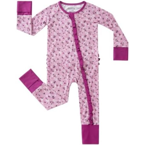 pureborn Baby Sleeper Viscose from Bamboo Zipper Footies 0-24 Months