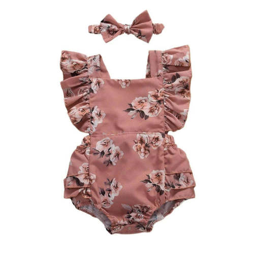 Elevate Your Child's Style with Premium Cotton Romper Set
