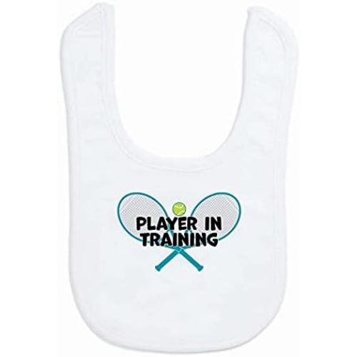 ChalkTalkSPORTS Tennis Baby & Infant Bibs | Soft Microfiber Tennis Baby Bibs