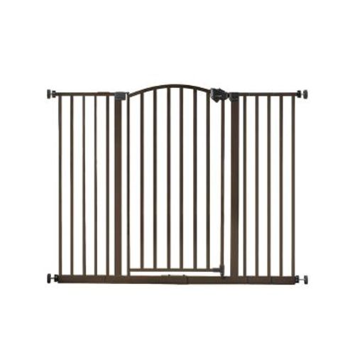 Regalo Extra Tall and Extra Wide Decor Baby Gate - 58" - Bronze