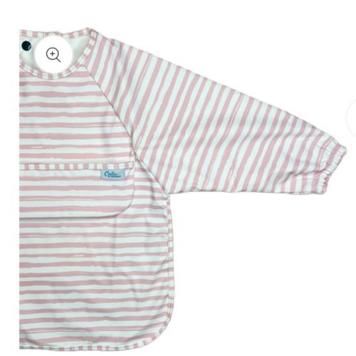 The Grayson Long Sleeve Bib - Brush Stripes – Calla and Friends