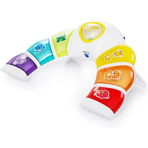 Baby Einstein Glow & Discover Light Bar Musical Activity Station and Tummy Time Toy, Age 3 months+