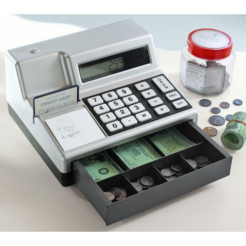 Cash Register & Play Money | Toy Kitchen Accessories | Pottery Barn Kids