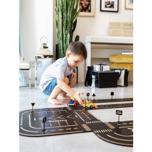 DreamOnTheWall Wooden Car Track