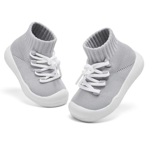 Baby Sock Shoes Girls Baby Walking Shoes Infant Sock Shoes Non Slip Toddler Slip on Tiny Feet Sneakers