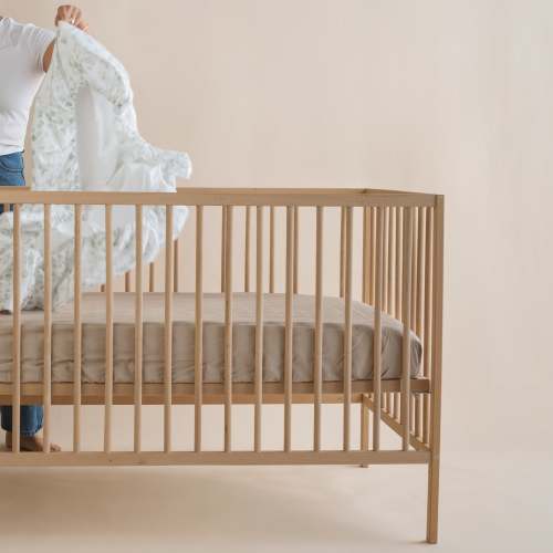 Waterproof Cot Sheet | Mocha – Little Human Linens