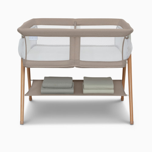 Bondi Beechwood Twin Bassinet