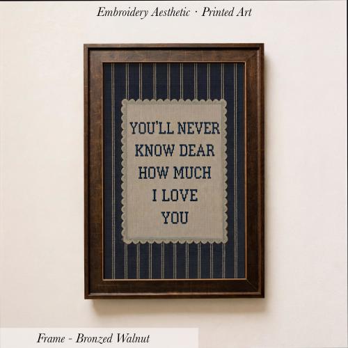 You'll Never Know Dear Print ∙ Vintage Boy Room Art ∙ 1964