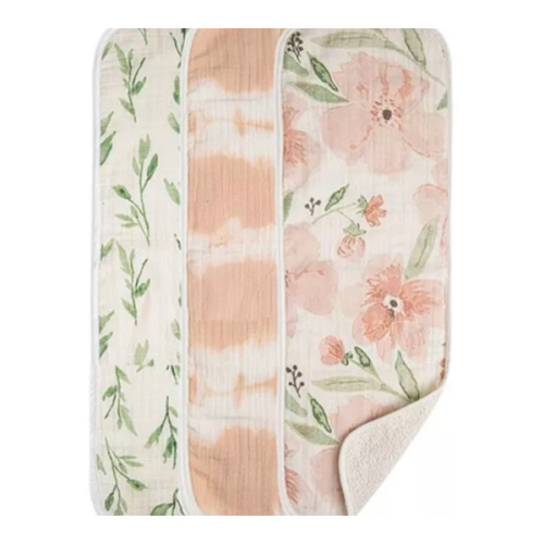 Parker Burp Cloths, 3 Pack - Ages 0-36 Months