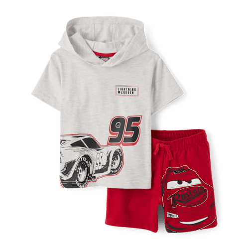Toddler Boys Lightning McQueen™ 2-Piece Outfit Set - Red