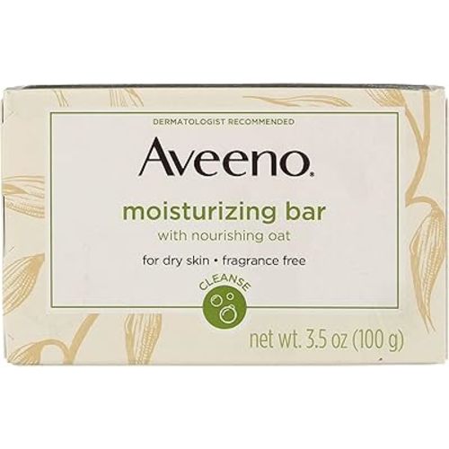 Aveeno Bar Dry Size 3.5 Ounce Aveeno Moisturizing Bar For Dry Skin (Pack of 3)