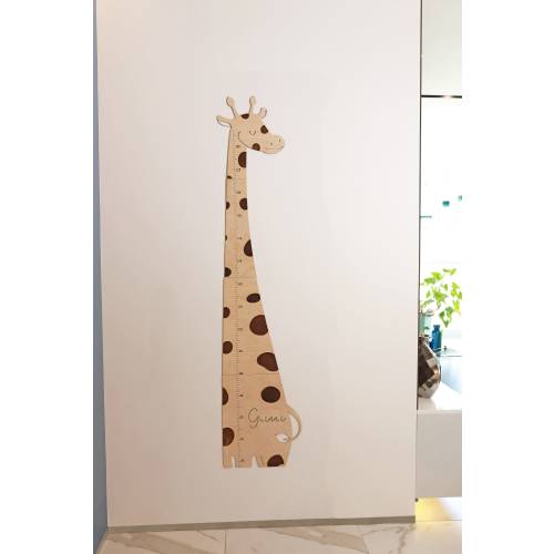 Giraffe Growth chart  | giraffe height chart | Safari nursery wall  decor | height chart for kids | jungle nursery decor |safari baby shower