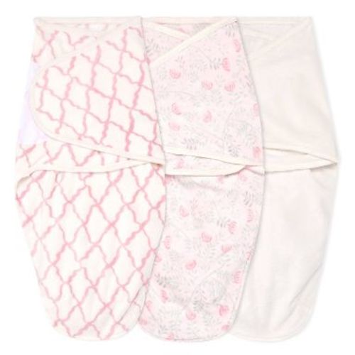aden + anais Easy Swaddle Wrap - Minky Arts crafts - 3pk
