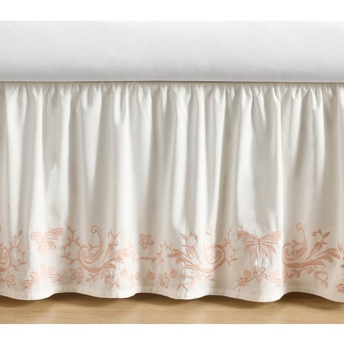 LoveShackFancy Garden Rose Crib Skirt