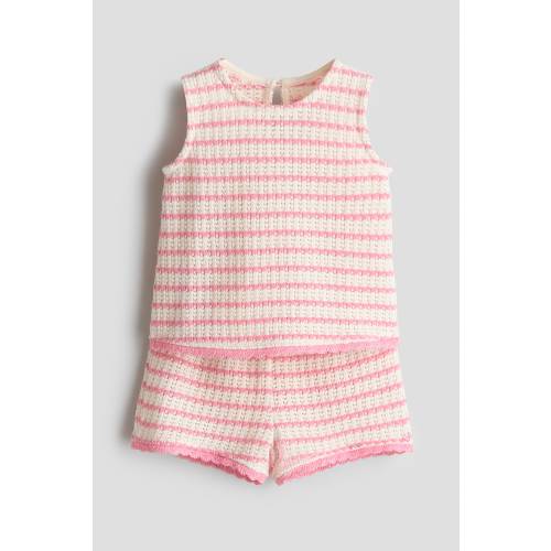 2-PIECE TEXTURED-KNIT SET
