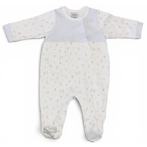 Blue Ducks/Gingham Footie