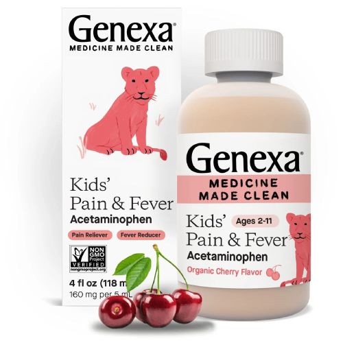 Genexa Kids' Pain & Fever - Cherry