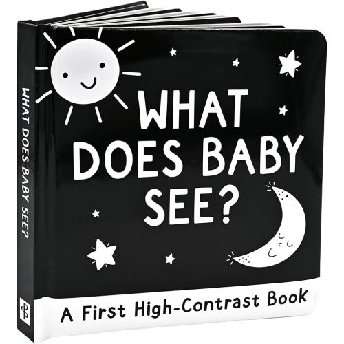 What Does Baby See? A High-Contrast Board Book (Padded Cover)