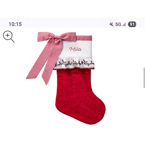 Quilted Christmas Stocking Collection