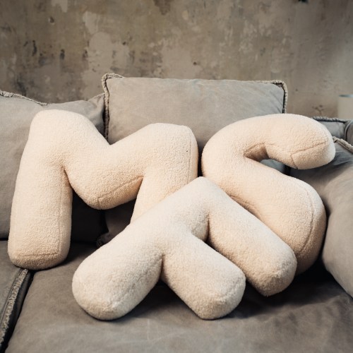 Monogram Letter Pillow
