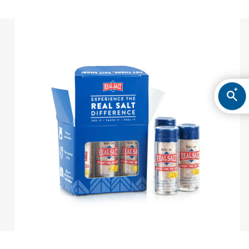 Real Salt Fine Pocket Shaker Pack | Redmond Life