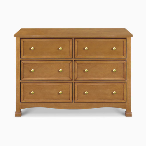 daVinci Kalani 6-Drawer Double Wide Dresser - Chestnut